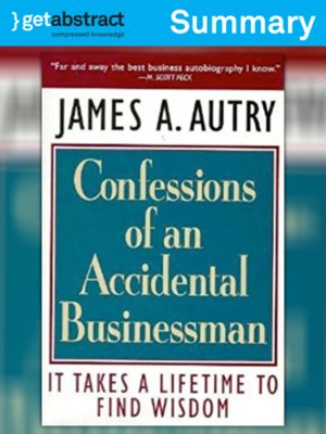 cover image of Confessions of an Accidental Businessman (Summary)